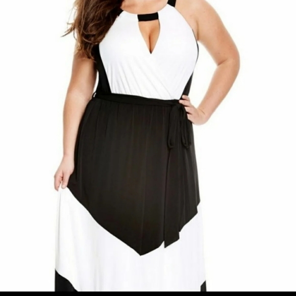 City Chic Dresses & Skirts - City Chic Maxi Dress Size XS ( plus )